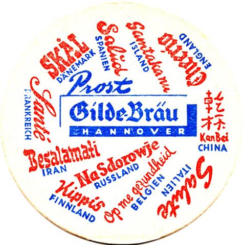 hannover h-ni gilde rund 5a (215-prost-u belgien-blaurot)